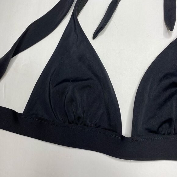 Victoria's Secret Triangle Bikini Top Black - Picture 3 of 5